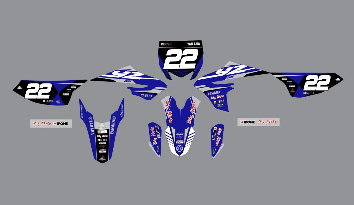 kit déco yamaha 65 yz factory