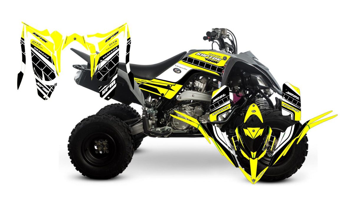 kit déco yamaha yfm 700 raptor 50th anniversaire