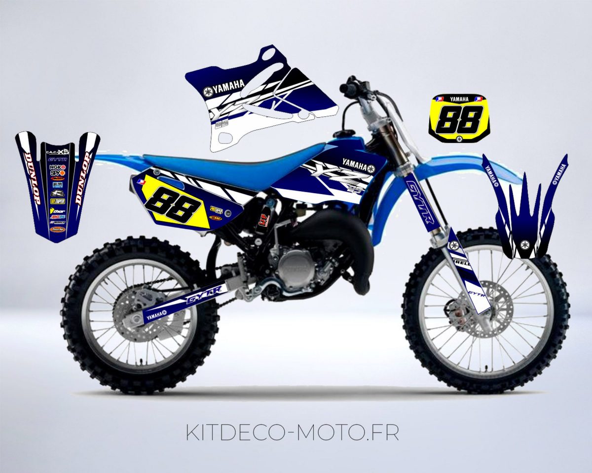 kit déco yamaha 85 yz factory racing
