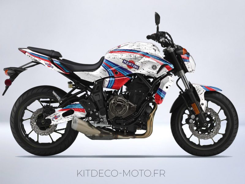 kit déco yamaha mt 07 martini