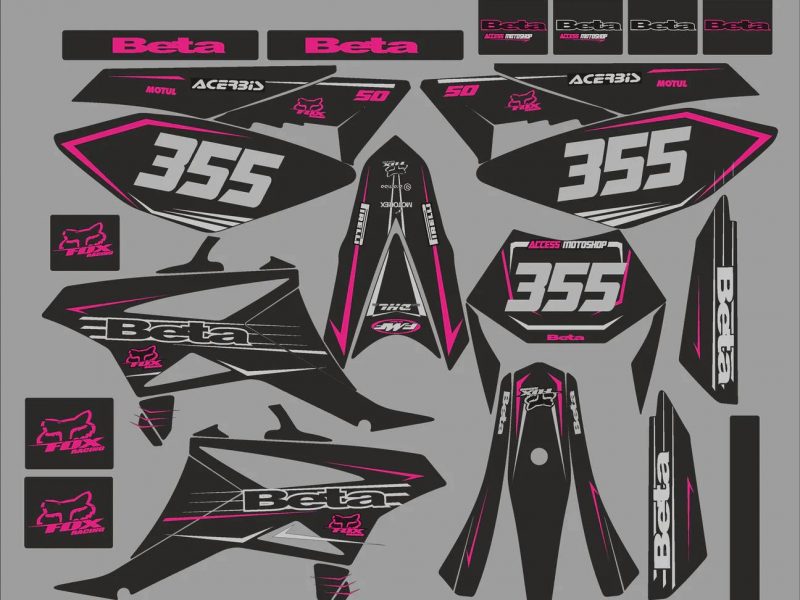 kit grafico beta 50 – accesso rosa – 2011 2020