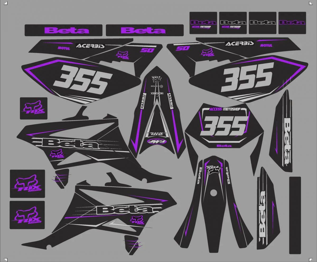 kit déco beta 50 – acess violet – 2011 2020