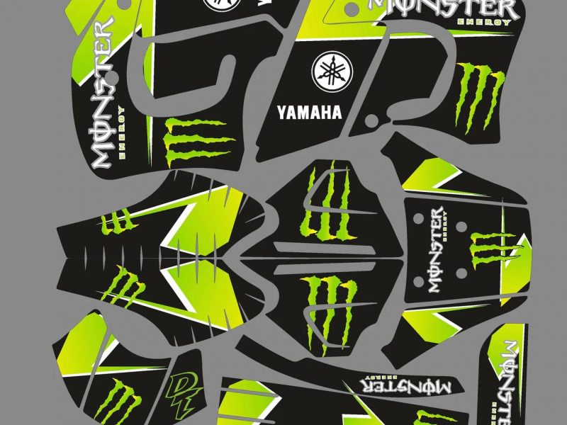 kit grafico yamaha dt 50 (prima del 2002) – monster