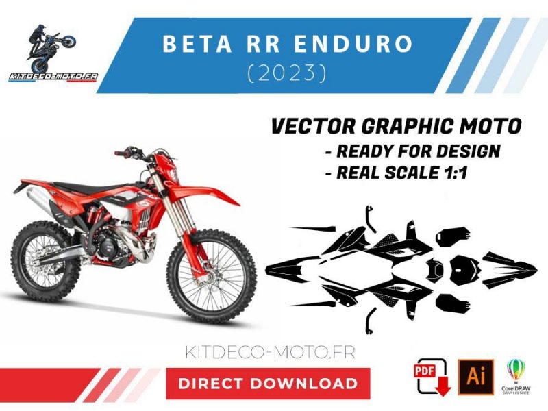 Vorlage Beta RR Enduro (2023) Vektor