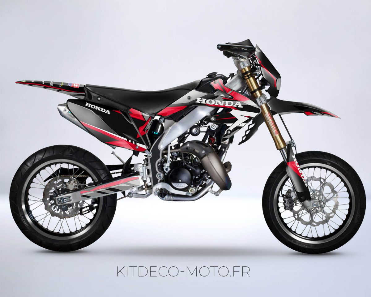 kit déco honda 50 hm carem rouge