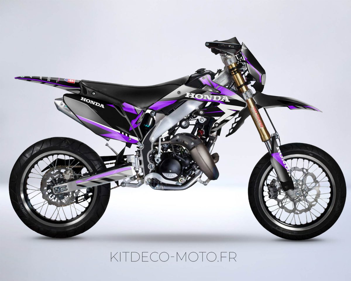kit déco honda 50 hm carem violet