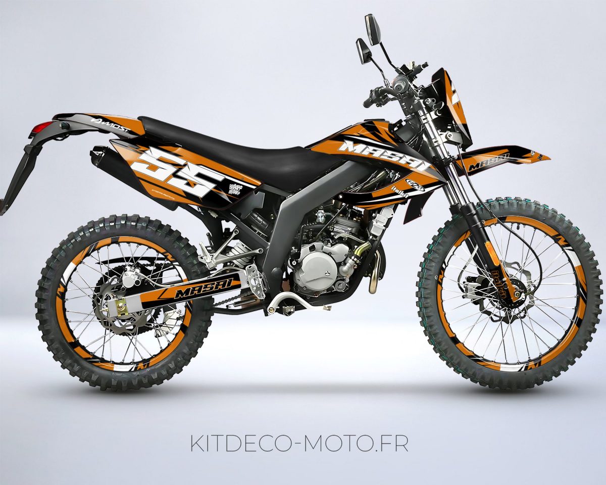kit déco masai razer (2011 2023) craft orange