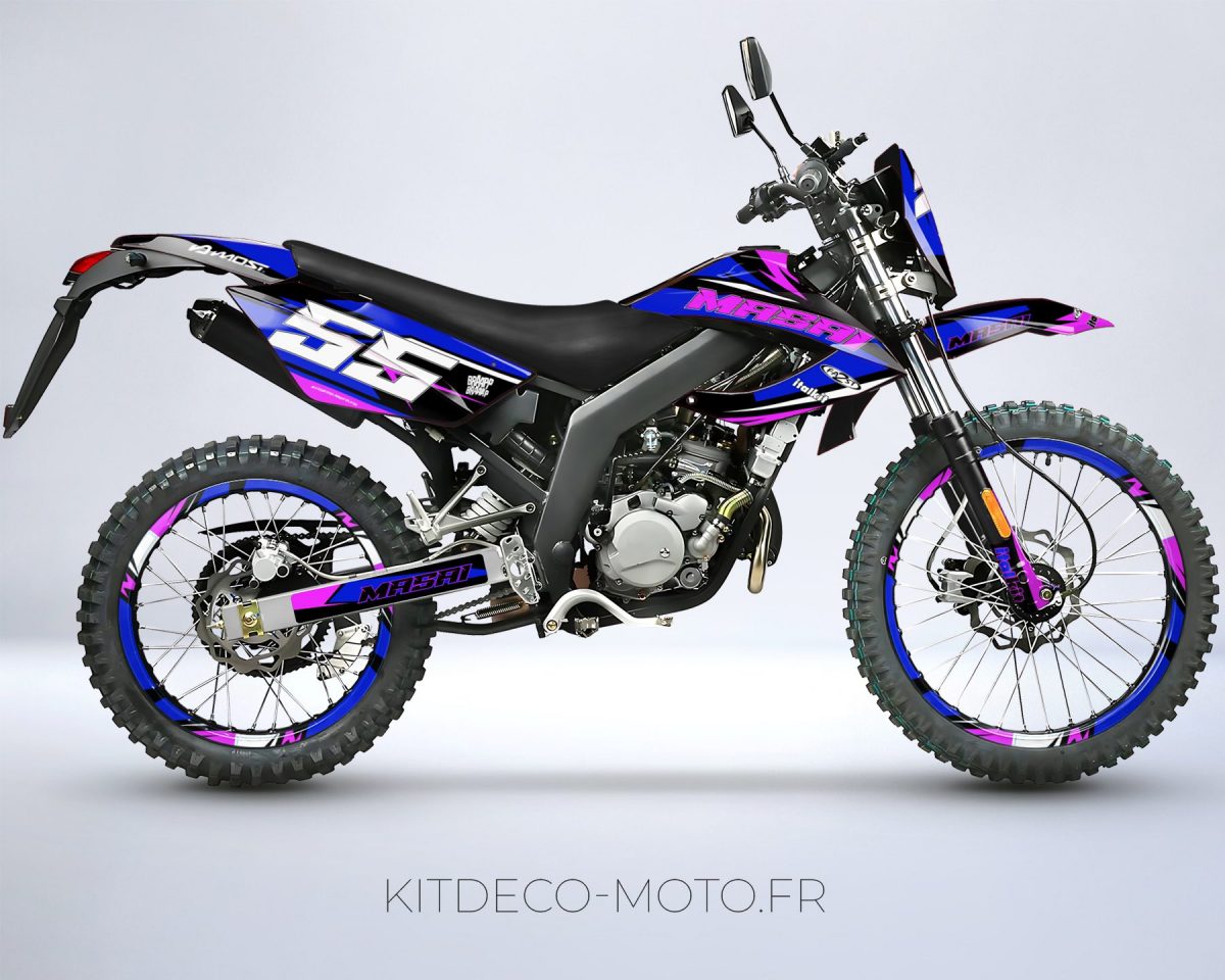 masai rider deco kit (2011 2023) craft blue / pink