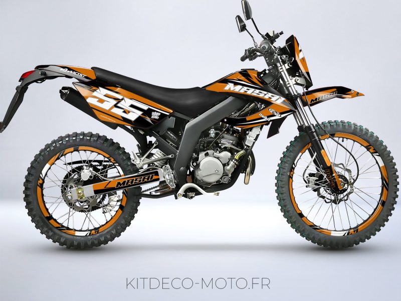 kit déco masai rider (2011 2023) craft orange