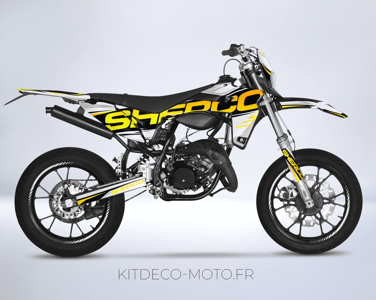 sherco 50 sm deco kit – yellow fusion