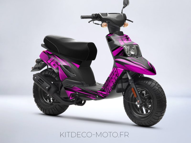 kit deco booster mbk (2004 2018) airon rosa