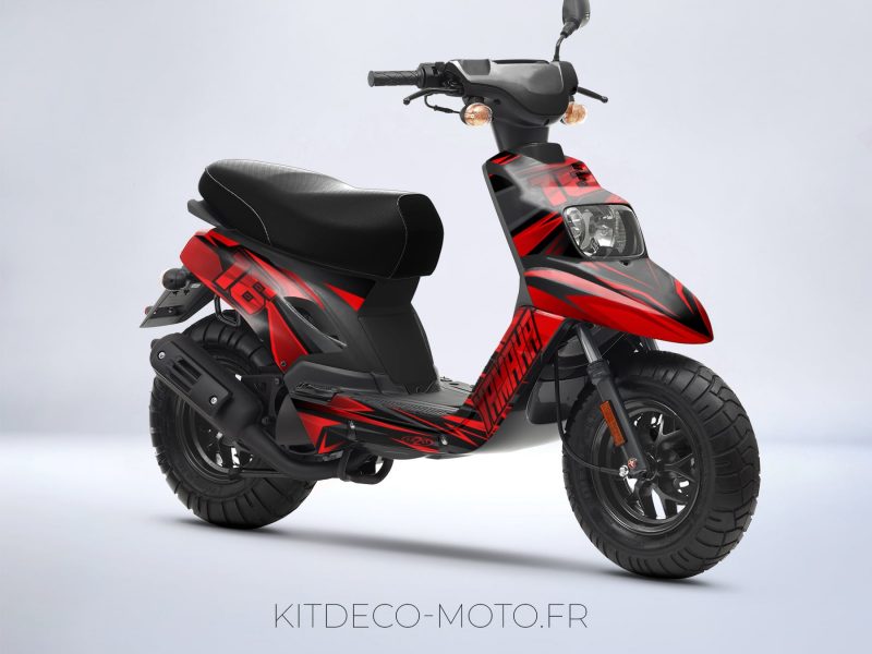 Kit grafiche booster mbk (2004 2018) airon rouge