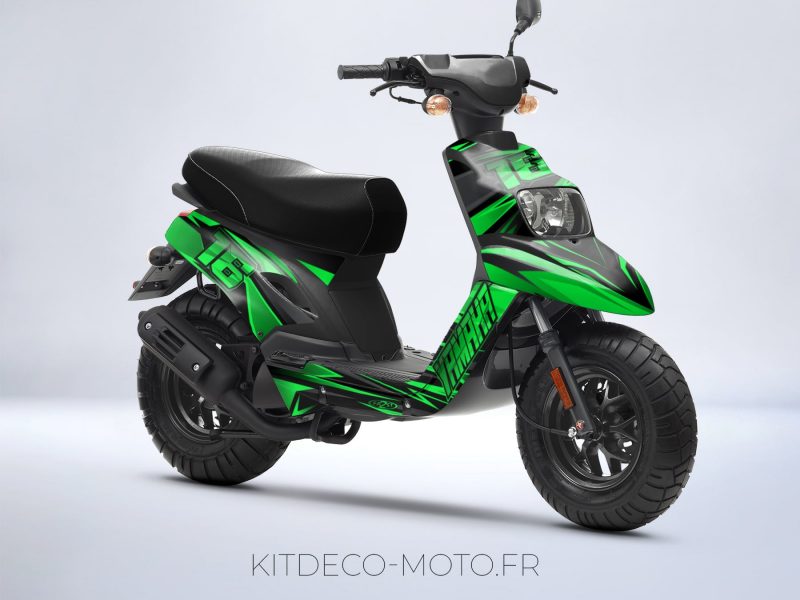 mbk booster graphic kit (2004 2018) airon green
