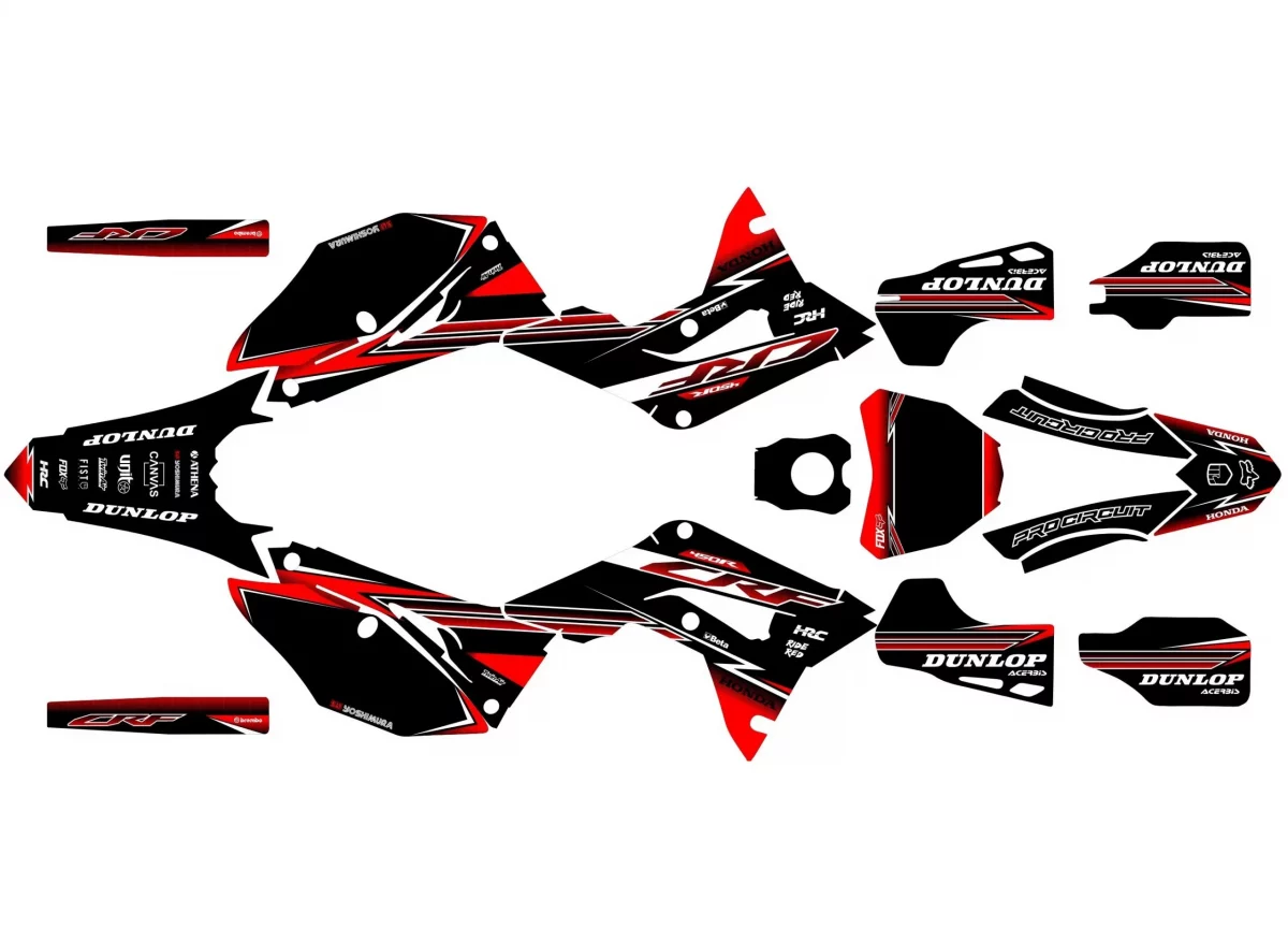 kit déco honda 450 crf (2017 2020) – racing