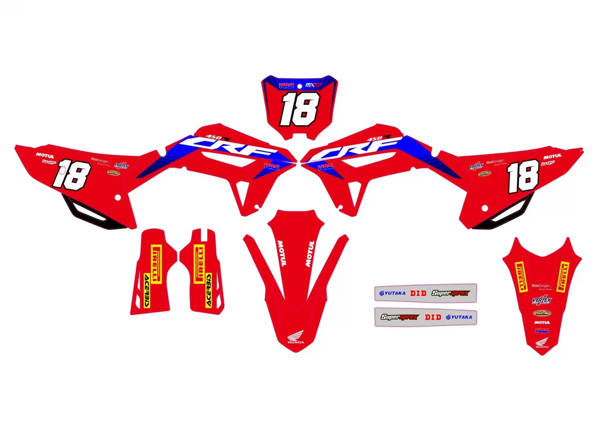 kit déco honda 450 crf (2021 2024) origine #4