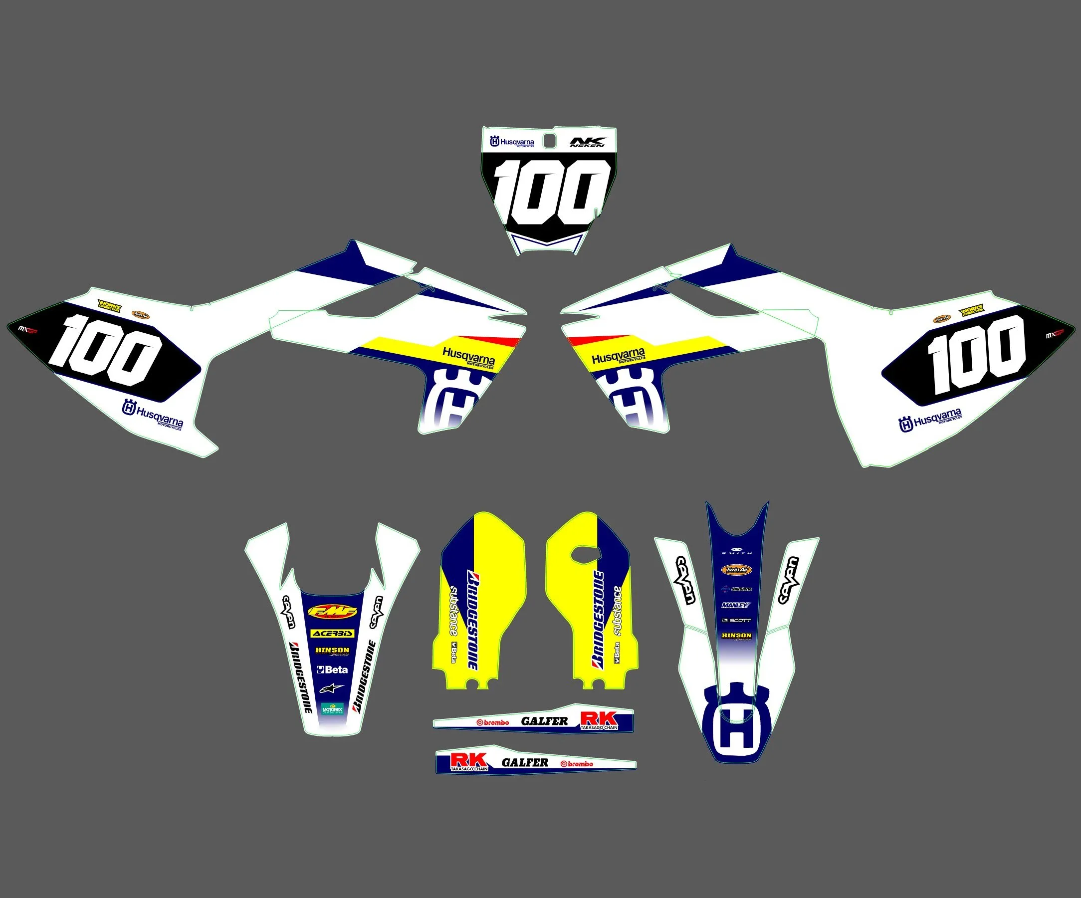 kit déco husqvarna 85 tc (2018 2024) factory