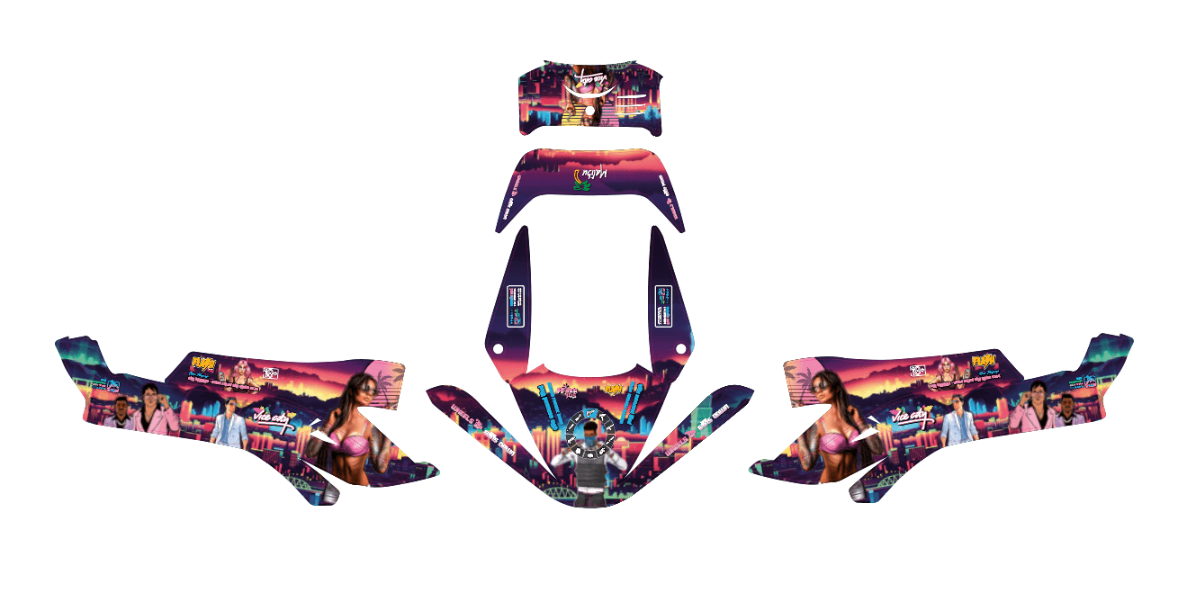 kit déco mbk booster (1990 2003) gta