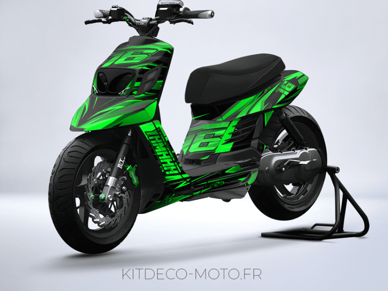 mbk booster bcd airon deco kit verde