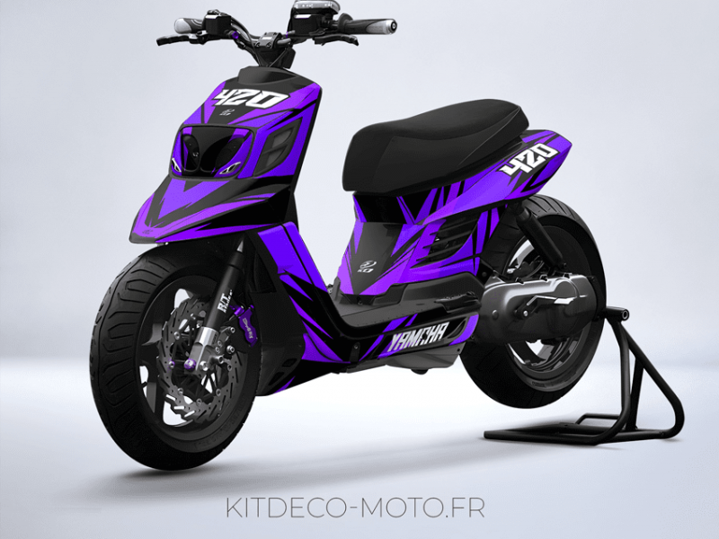 mbk booster deco kit bcd craft roxo