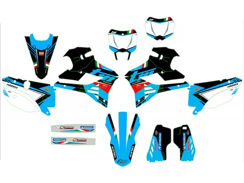 kit déco tm racing (2022 2024) origine