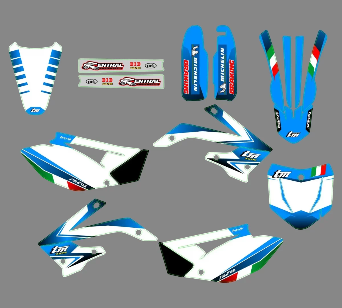kit déco tm racing 85 (2013 2024) origine