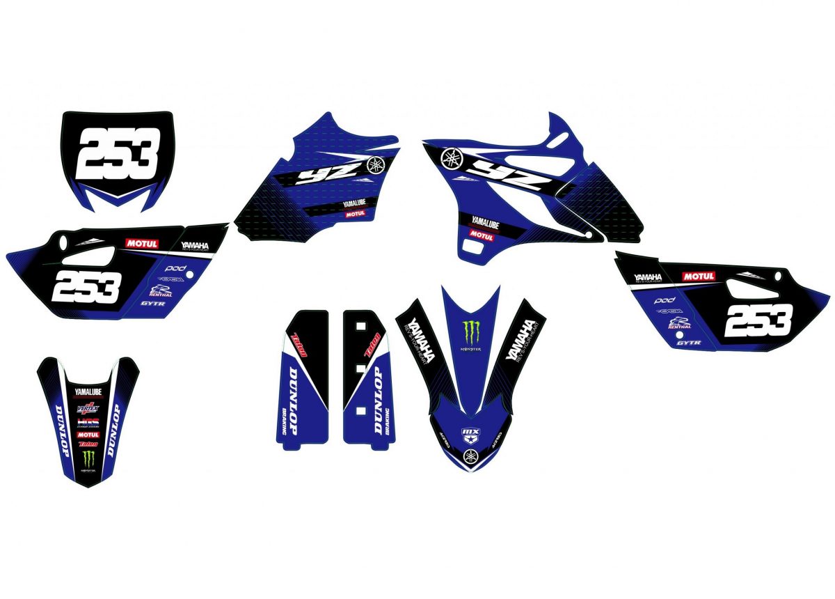kit déco yamaha 85 yz monster