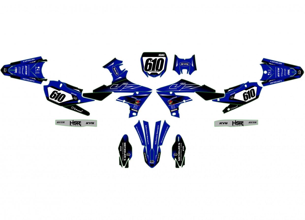 kit déco yamaha 250 yzf (2019 2023) racing