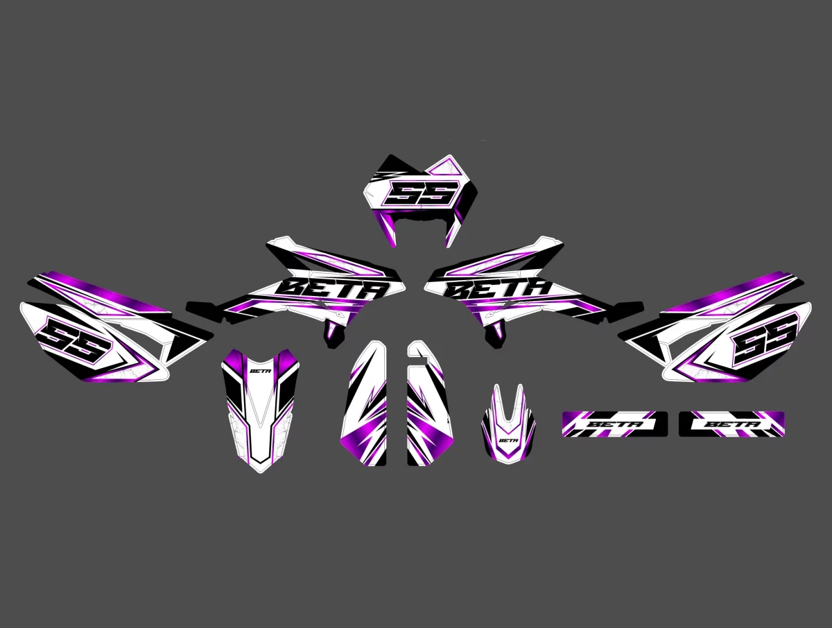 kit déco beta 50 – airon violet – 2011 2020