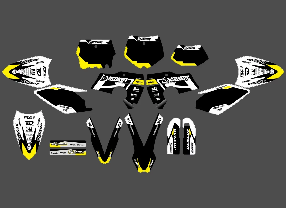 kit déco husaberg te / fe (2006 2008) answer