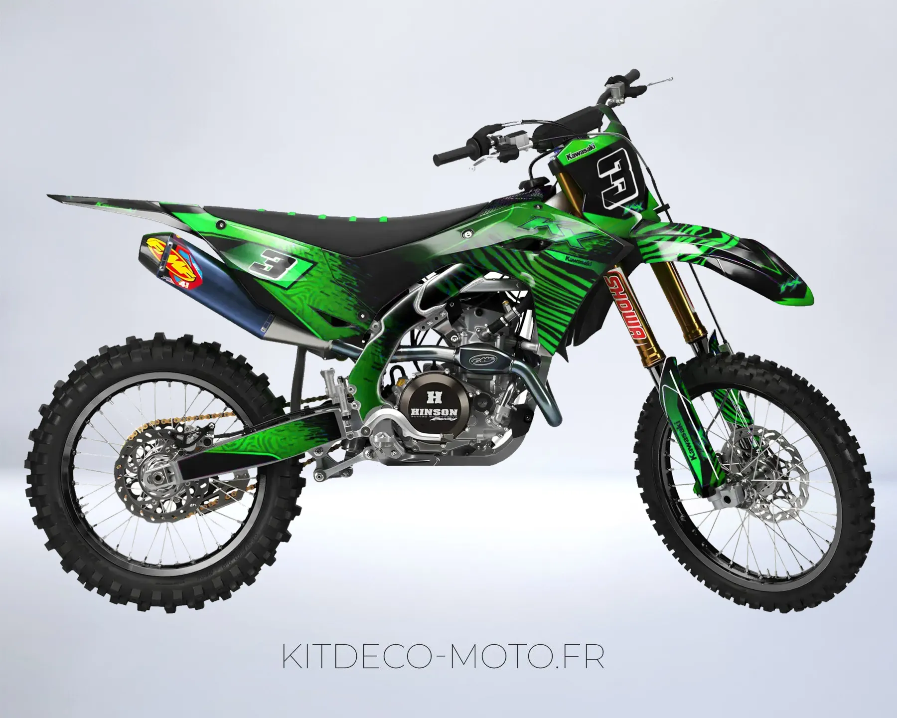 kit déco kawasaki 450 kxf (2024) griffe