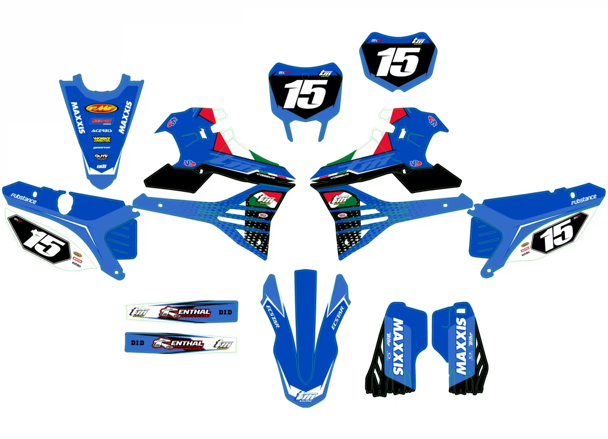 kit déco tm racing (2022 2024) origine #3