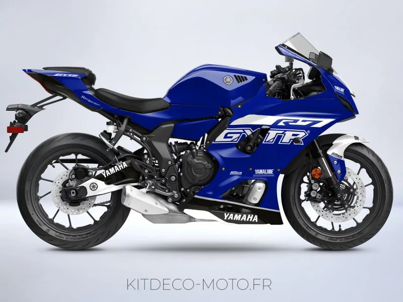 kit déco yamaha r7 gytr bleu