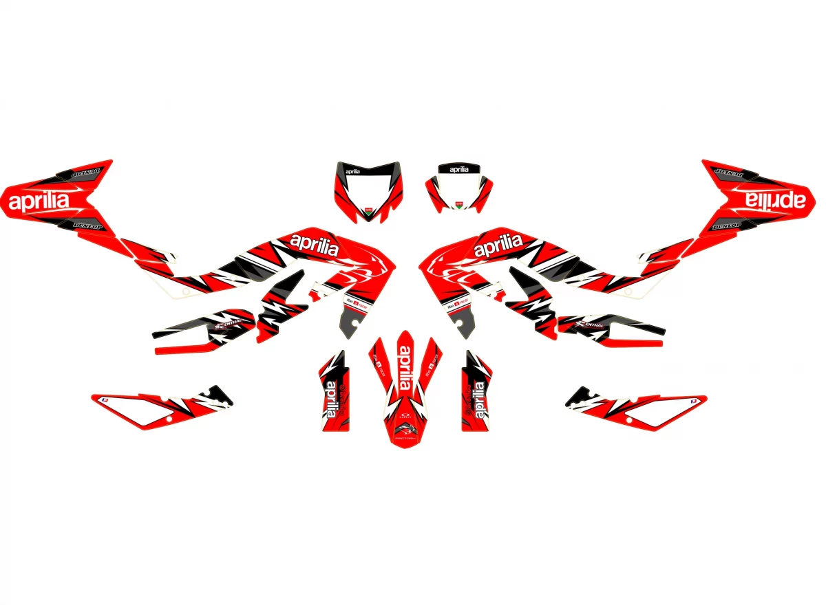 kit déco aprilia 450 550 sxv rxv airline