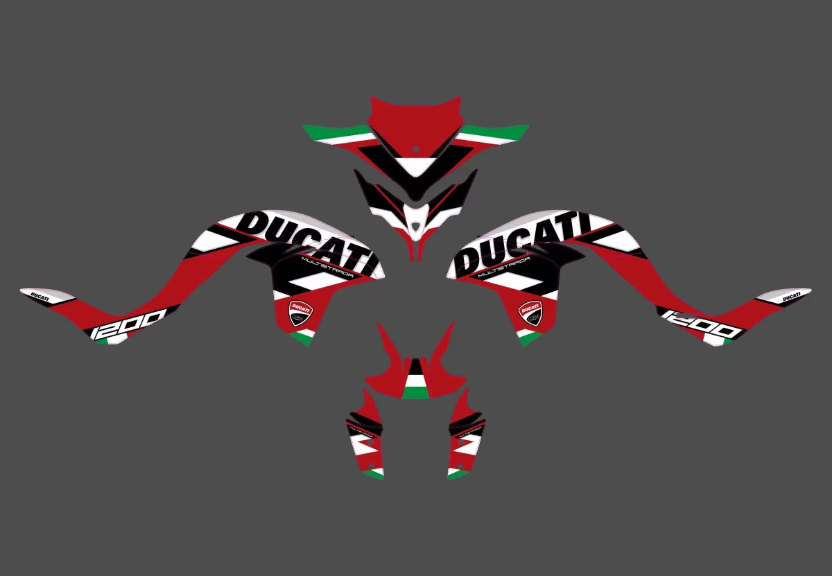 kit déco ducati multistrada 1200 factory