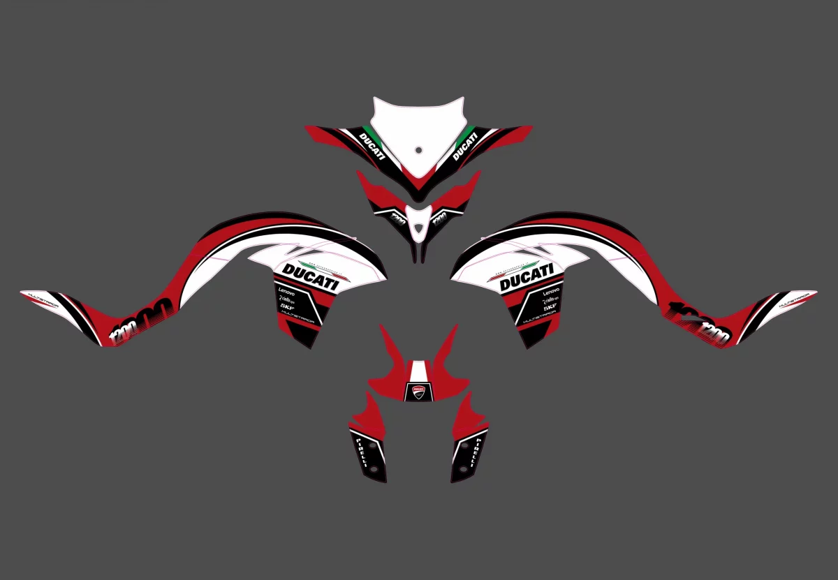 kit déco ducati multistrada 1200 type origine