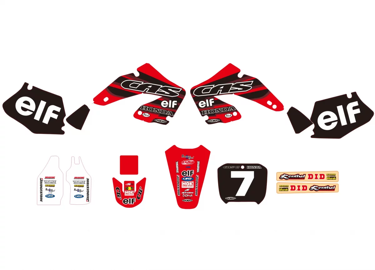 kit déco honda 125 / 250 cr (2000 2001) – gas