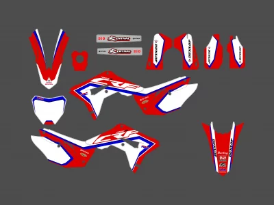 Honda 250 CRF Grafik-Kit (2018 2021) – Originaltyp