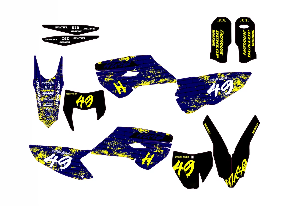 kit déco husqvarna te / fe (2014 2016) graff
