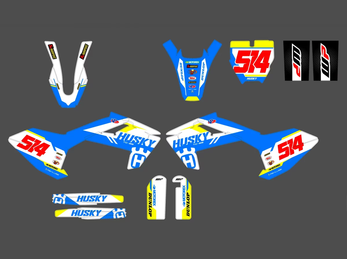kit déco husqvarna 65 tc (2016 2023) poly