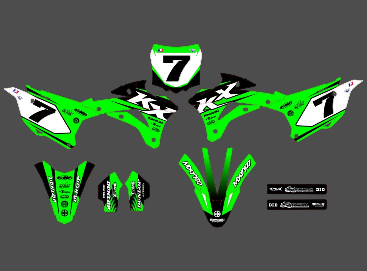 kit déco kawasaki 85 kx (2022 2024) origine #2