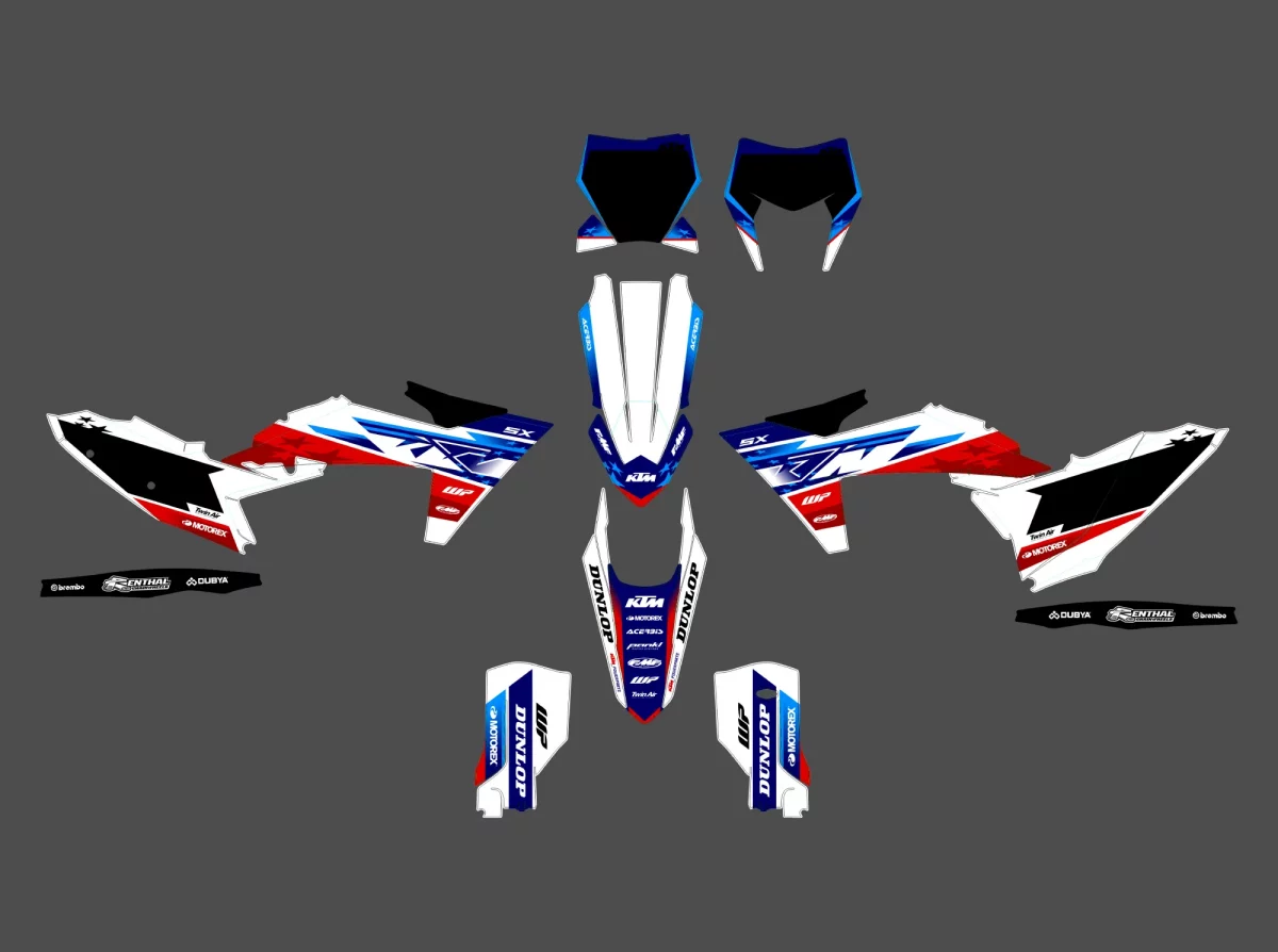 kit déco ktm exc / exc f (2024) france
