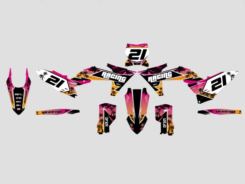kit déco ktm sx / sx f (2023 2024) miami