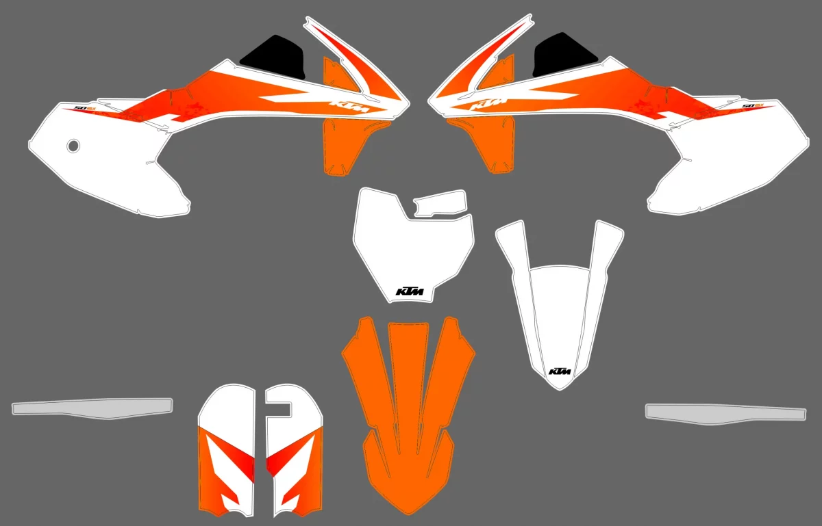 kit déco ktm 50 sx (2016 2023) origine #2
