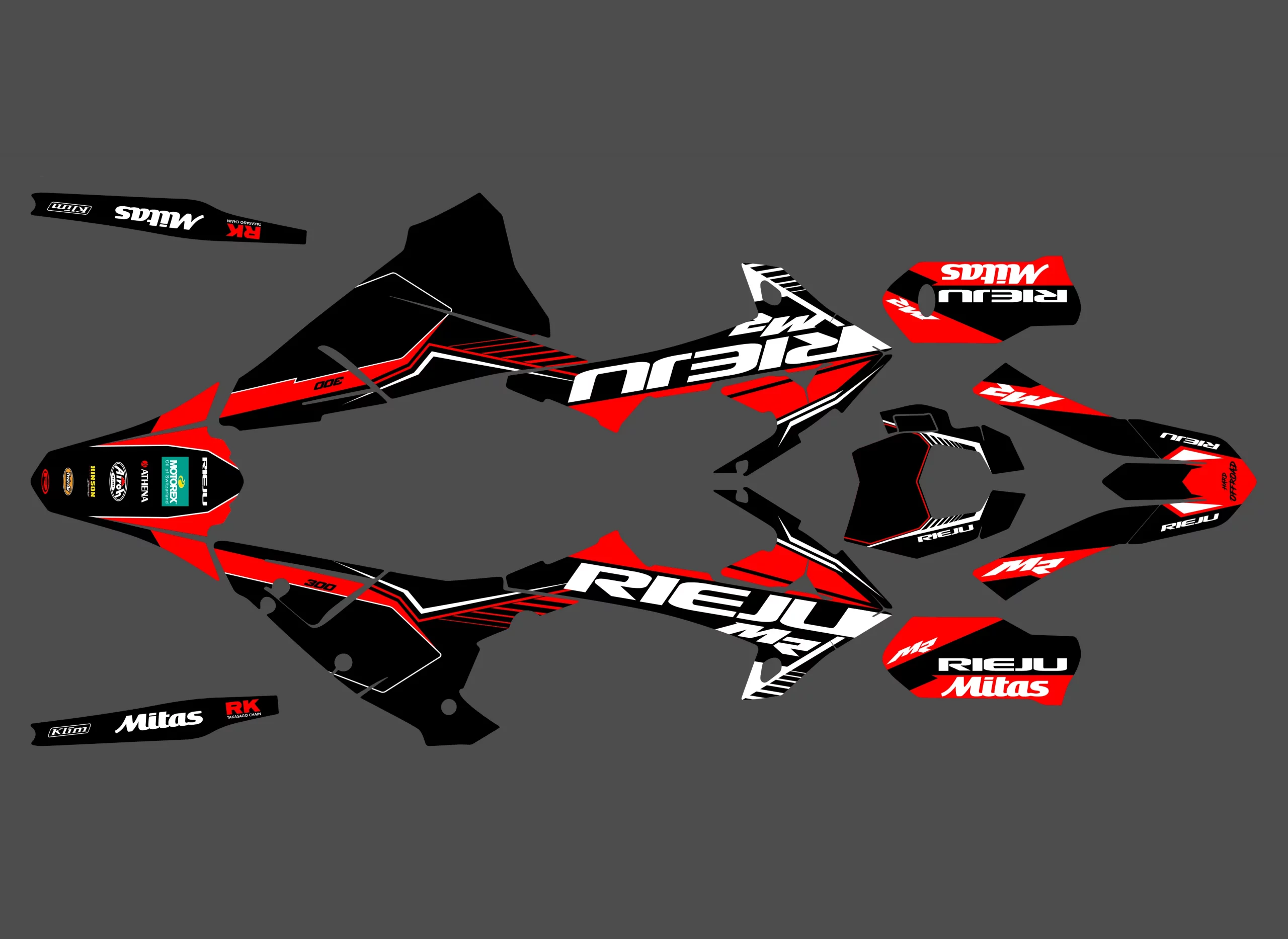 kit déco rieju mr (2021 2024) racing