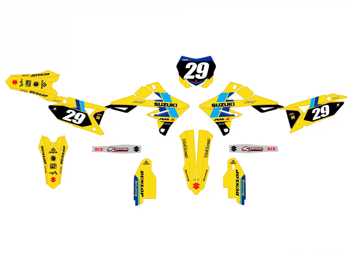 kit déco suzuki 450 rmz (2018 2024) airline