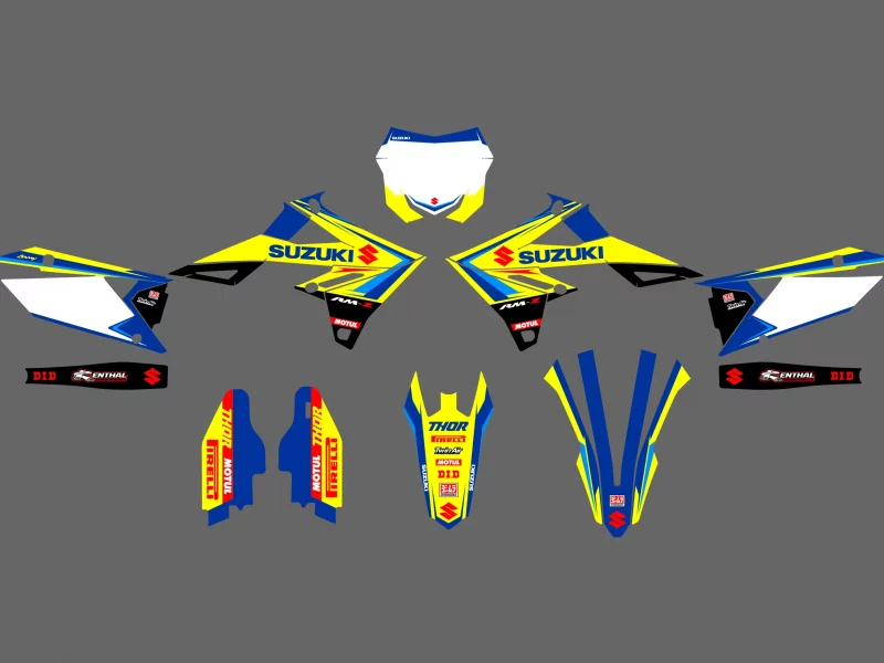 kit déco suzuki 450 rmz (2018 2024) racing