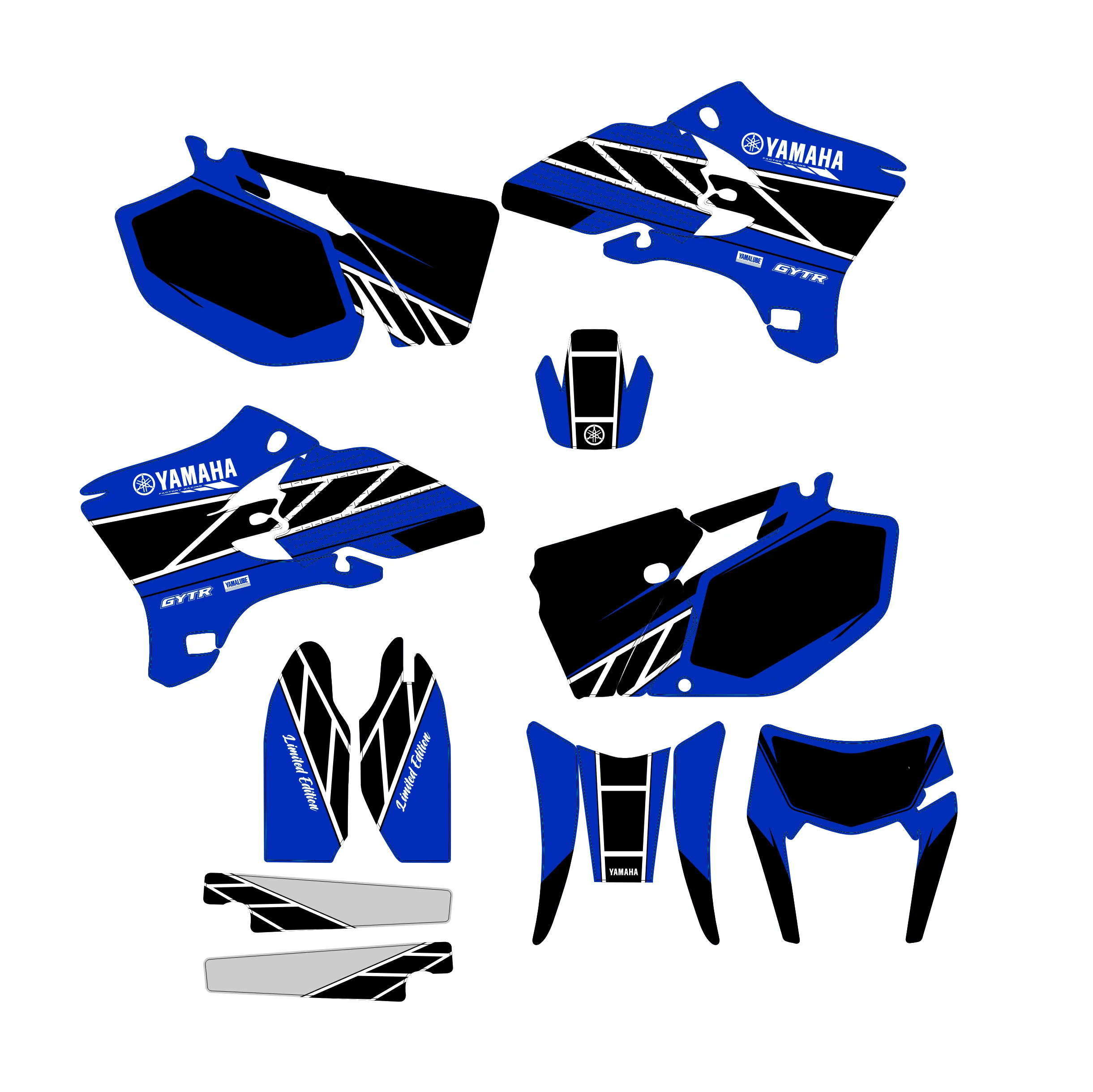 kit déco yamaha 250 yzf (2003 2005) anniversaire
