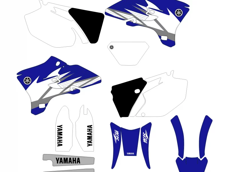 kit gráfico original yamaha 250 yzf (2003 2005)