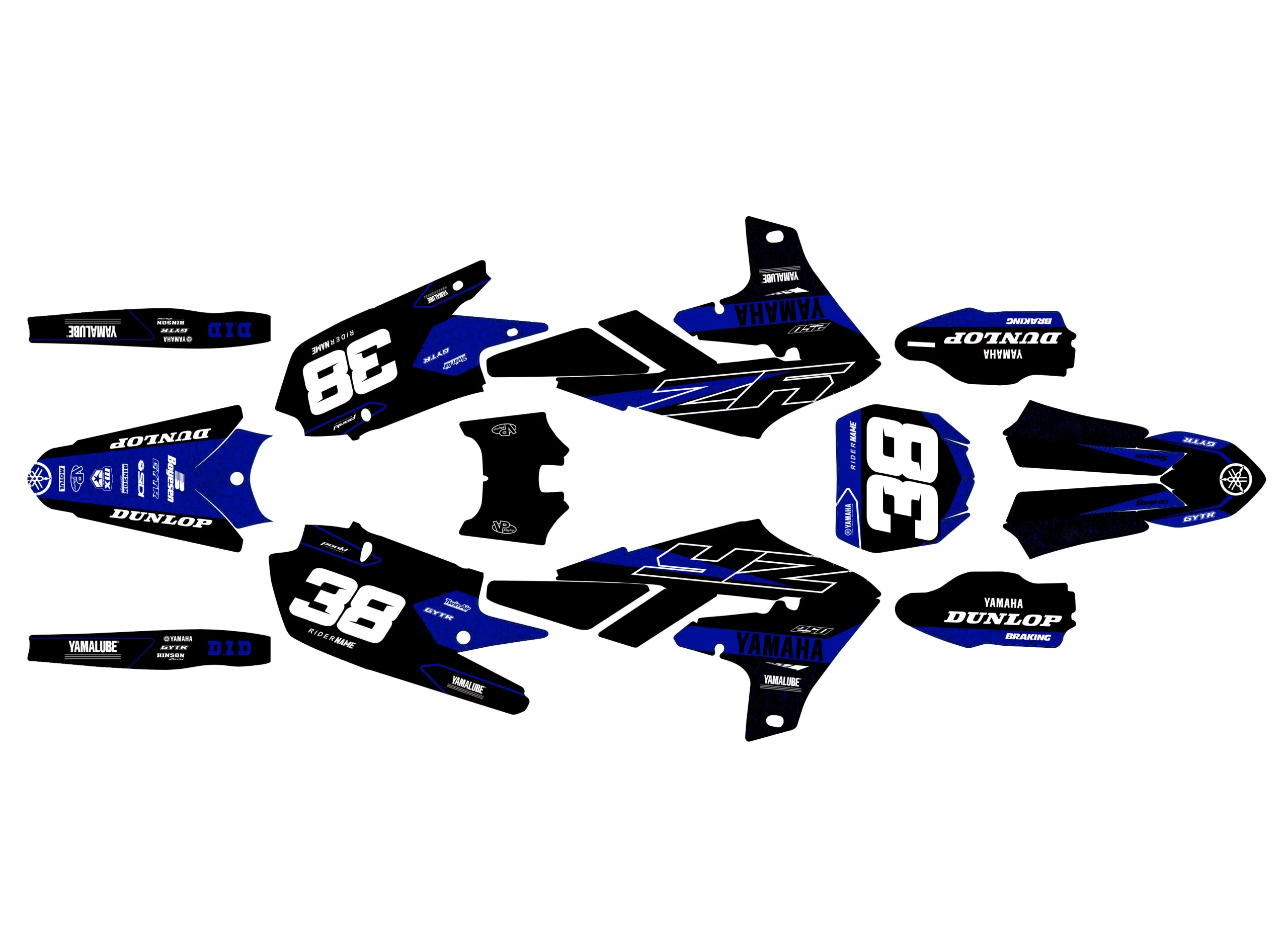 kit déco yamaha 450 yzf (2018 2022) simple