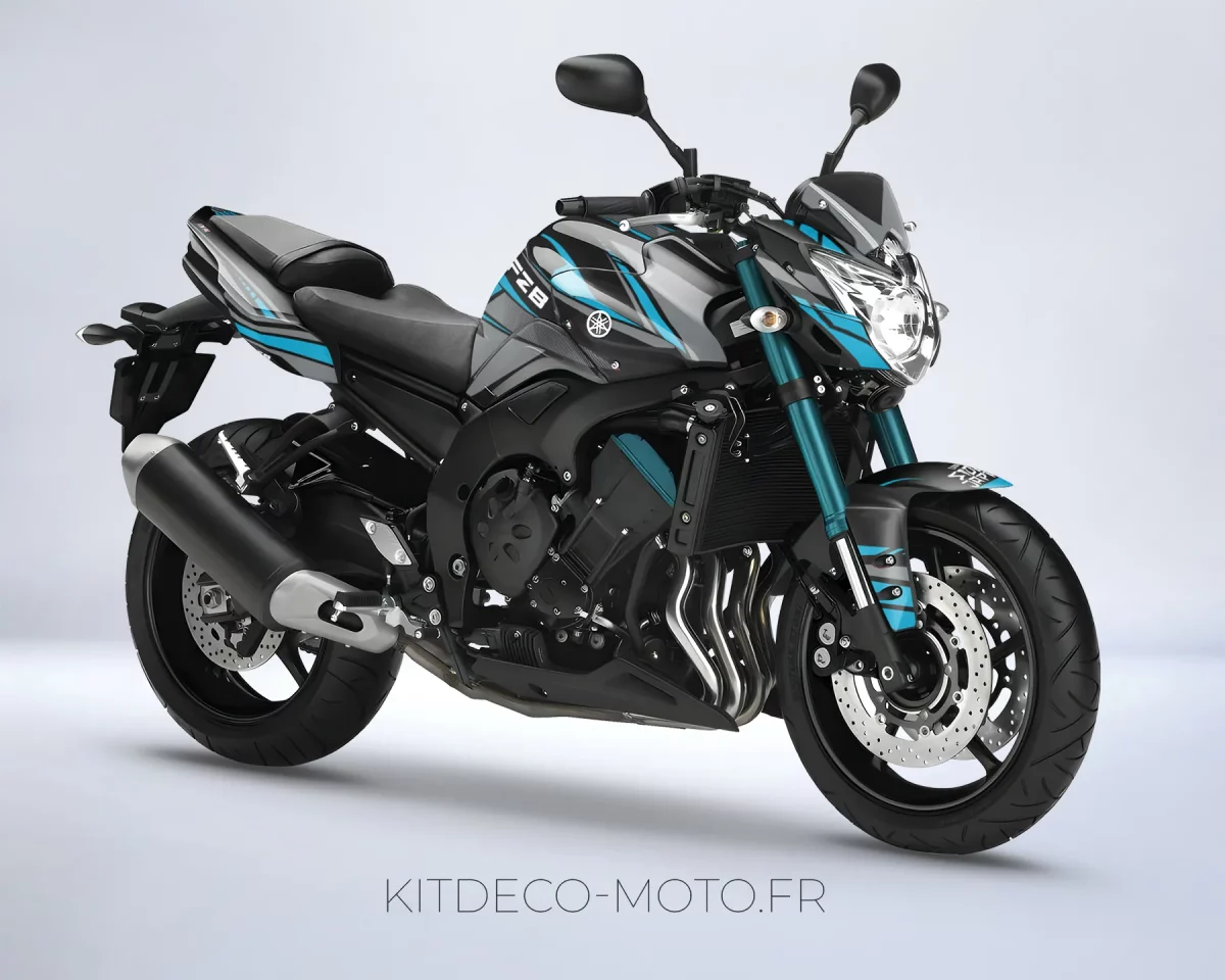kit déco yamaha fz8 – factory cyan